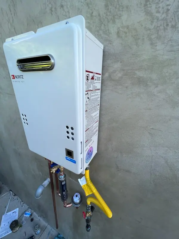 Tankless water heater installation for Terrytown homes