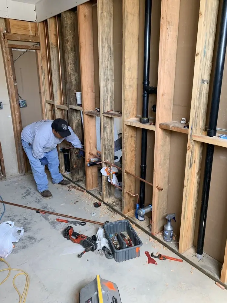 Commercial rough-in plumbing for Commercial Plumbing in Terrytown